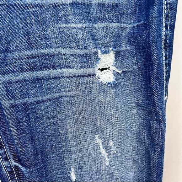 Y2K William Rast Distressed Flare Jeans Size 28 - Picture 4 of 16